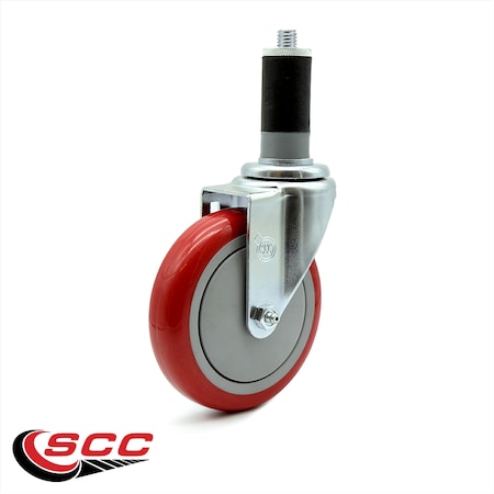 Service Caster Regency Work Table Caster Replacement REG-SCC-EX20S514-PPUB-RED-112